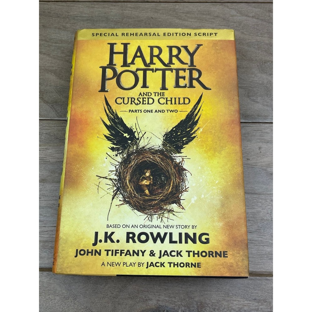 Harry Potter and the Cursed Child J.K. Rowling 2016 First Edition Play